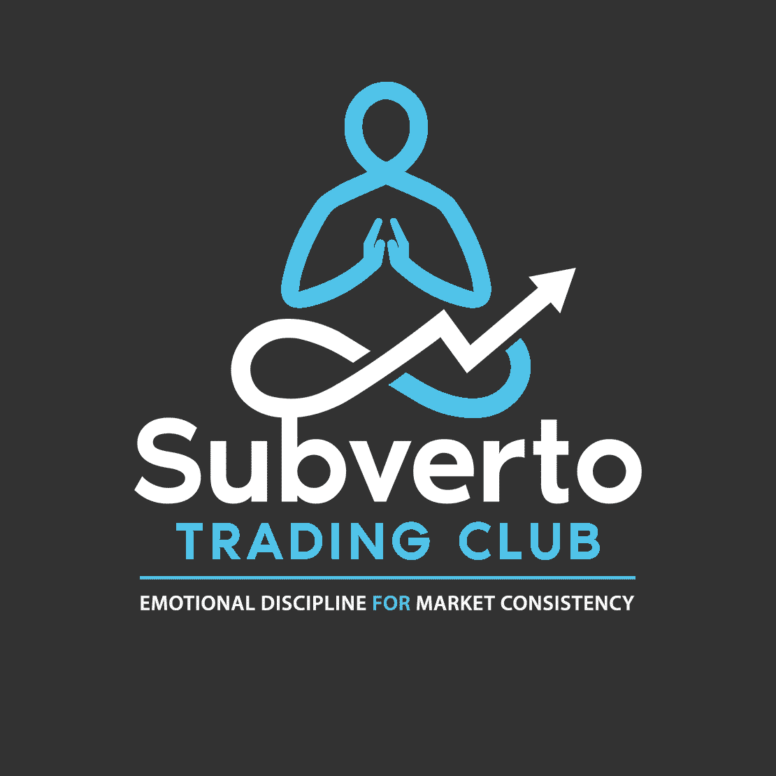 Subverto Trading Club Logo Square with slogan
